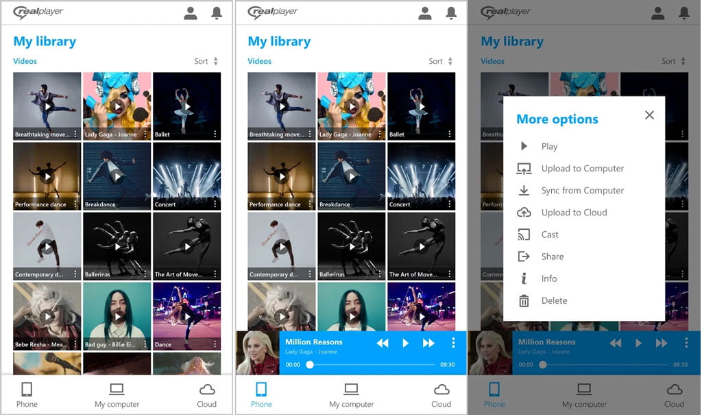 RealPlayer Mobile