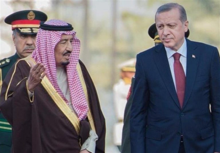 تماس تلفنی اردوغان با شاه سعودی؛دوکشور به ماهعسل نزدیکتر شدند