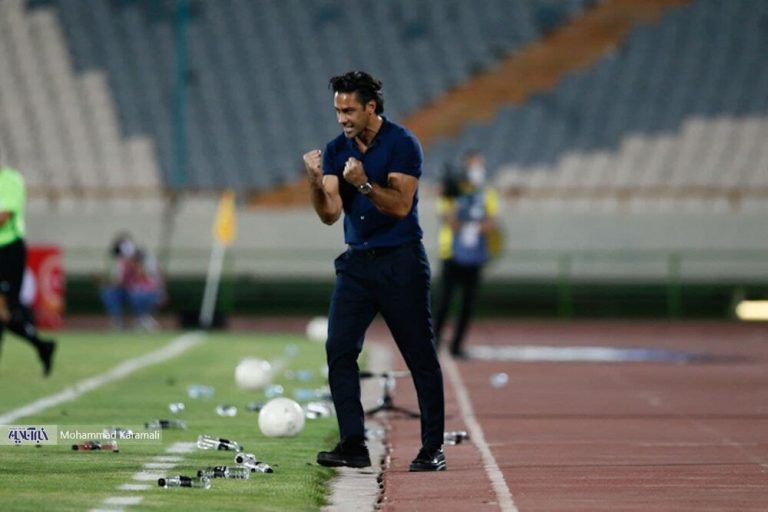 آغاز داستان شیرین استقلال و فرهاد/عکس