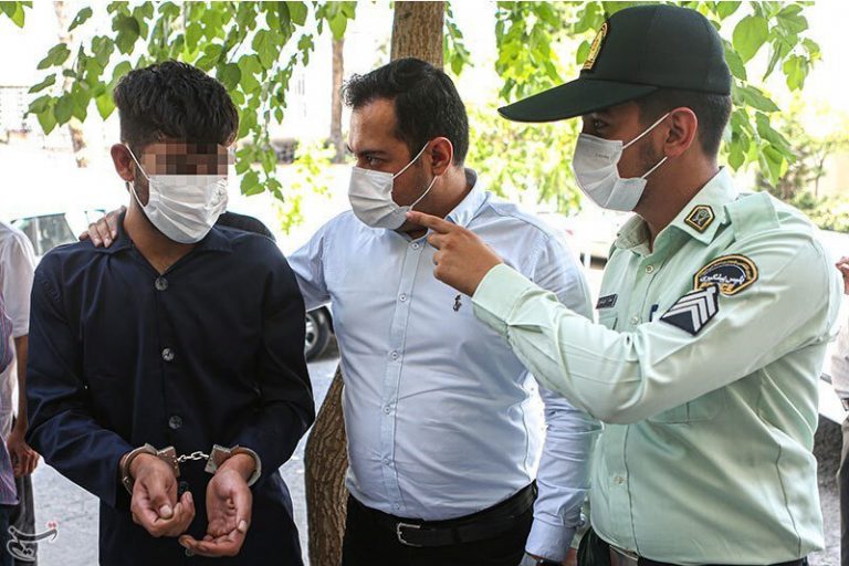 تصاویر | دستگیری سارقان منازل محله گیشا