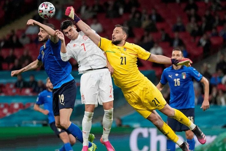 تصاویر | قابهای برگزیده از مسابقه تماشایی ایتالیا و اسپانیا در نیمهنهایی یورو