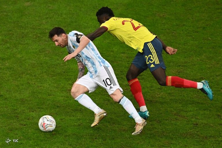 تصاویر | قابهایی ناب و تماشایی از جدال آرژانتین و کلمبیا