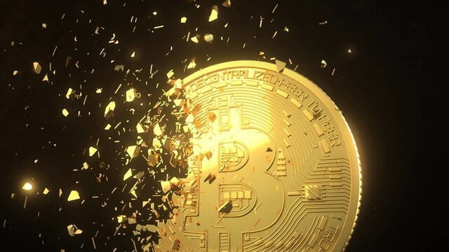 بیتکوین چقدر ریخت؟