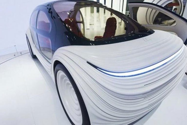 تصاویر | رونمایی از خودروی حیرتانگیزی که آلودگیها را میبلعد!