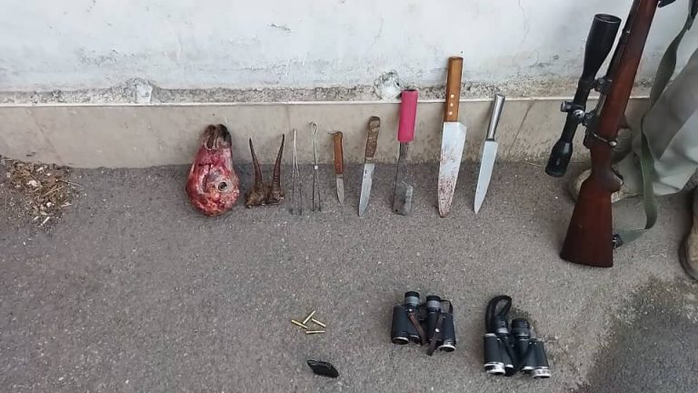 دستگیری شکارچیان غیرمجاز در پناهگاه حیات وحش کیامکی جلفا