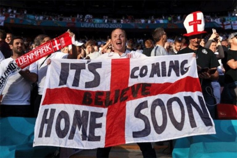 ببینید | تصاویری از هواداران تیم ملی انگلستان در آستانه فینال یورو 2020