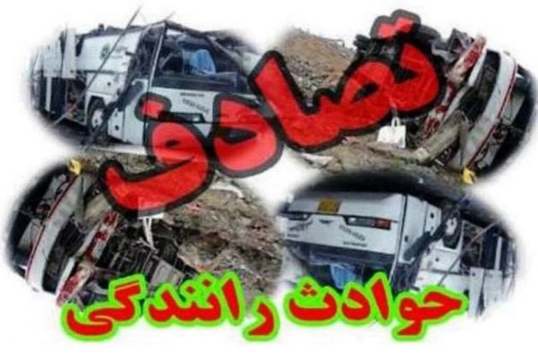 تصادف در محور منیوحی به آبادان ۵ مصدوم برجای گذاشت