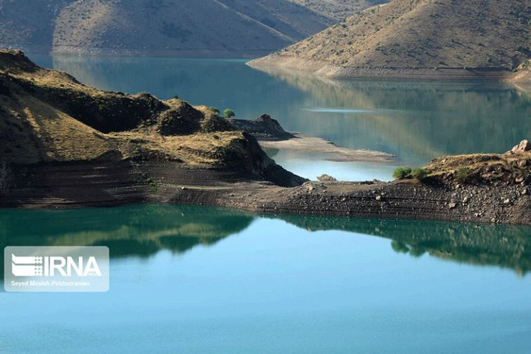 تصاویر | وضعیت آبی سد «گاوشان»