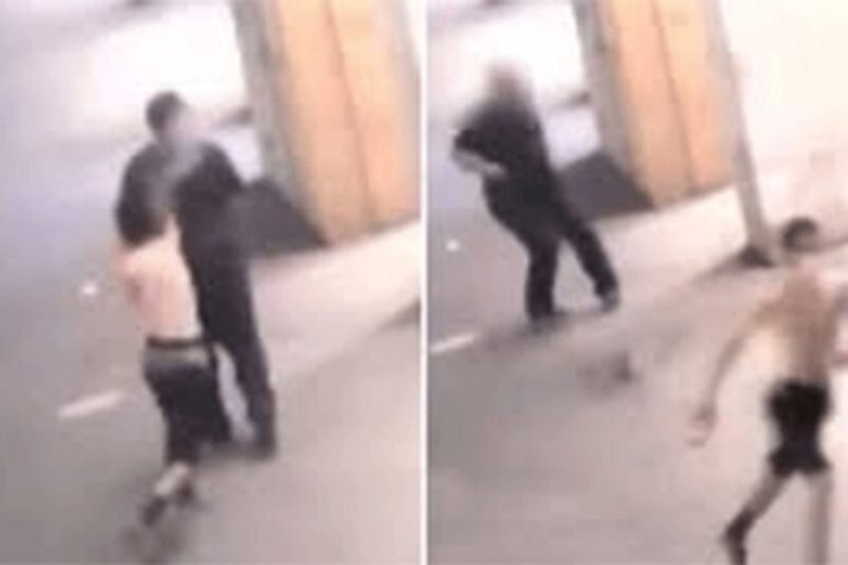 ببینید | پلیس به دنبال جنایت‌کار فراری؛ اسیدپاشی در آمریکا؟