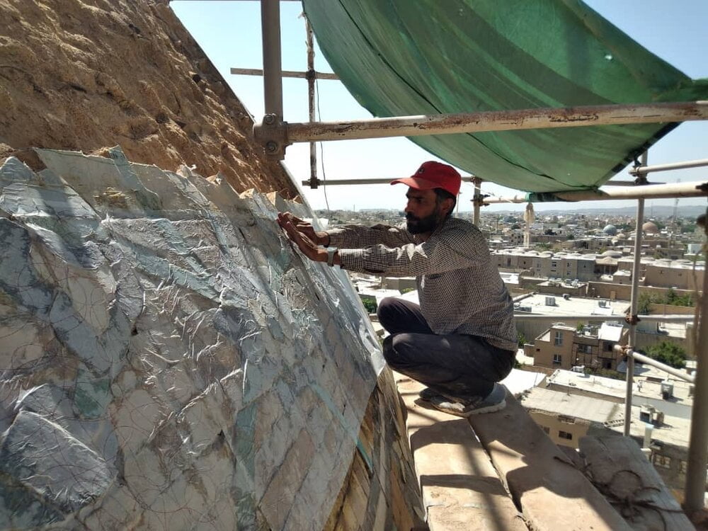 همه چیز درباره مرمت گنبد مسجد شیخ لطف‌الله