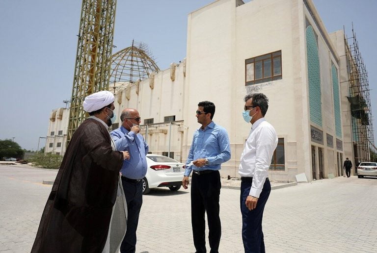 افزایش دوهکتاری فضای سبز مصلای بزرگ کیش