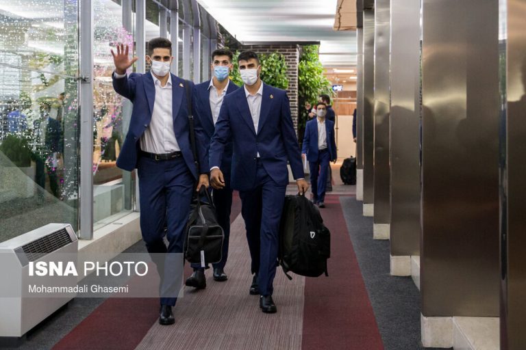 تصاویر | مراسم بدرقه کاروان ایران به بازی‌های المپیک توکیو