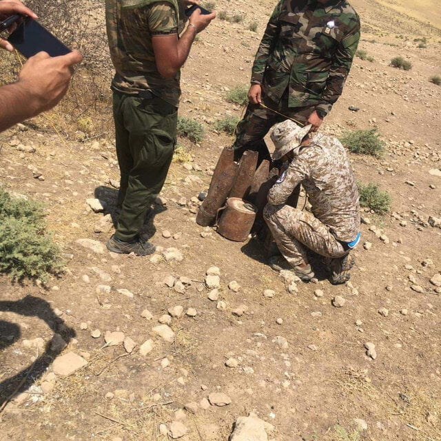 الحشدالشعبی عملیات انفجار دکلهای برق را ناکام گذاشت/عکس