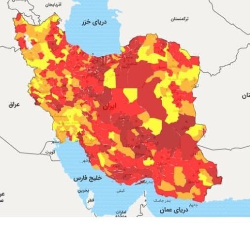 جولان کرونا در جادهها و بیمارستانها با اشغال ۱۰۰ درصد تختهای بستری