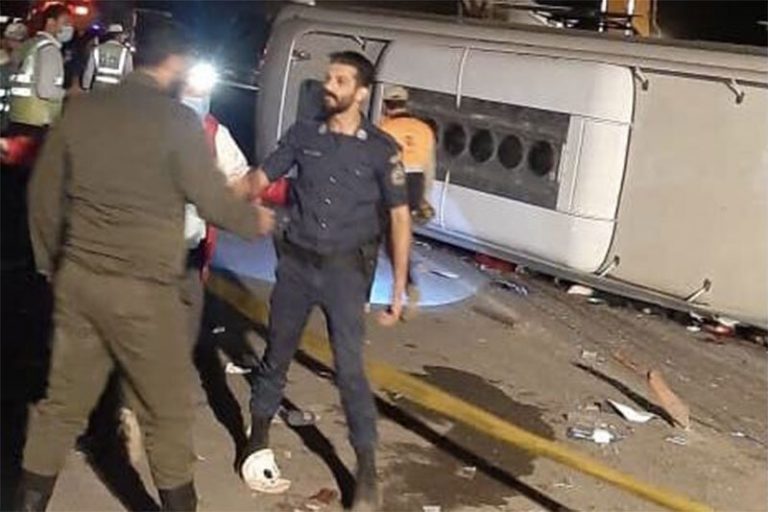ببینید | آخرین جزئیات از سانحه مرگبار اتوبوس در جاده هراز
