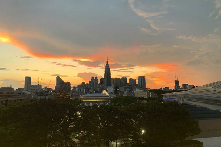 عکس | آخرین غروب توکیو پیش از شروع رقابت‌های المپیک 2020