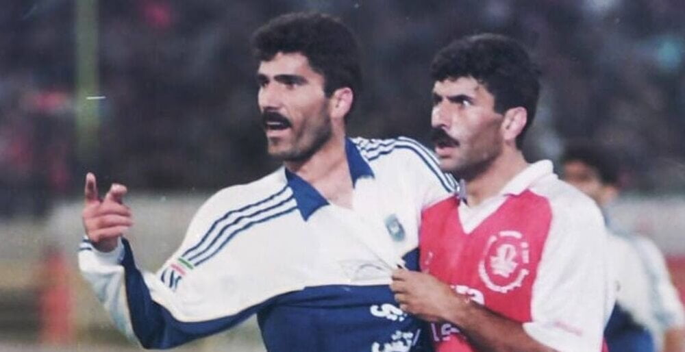 دو پرسپولیسی سبیلو علیه هم!/عکس