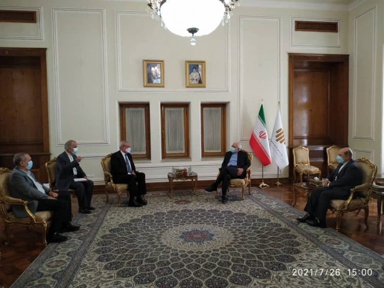 دیدار رئیس موسسه تولید واکسن فینلای کوبا با ظریف