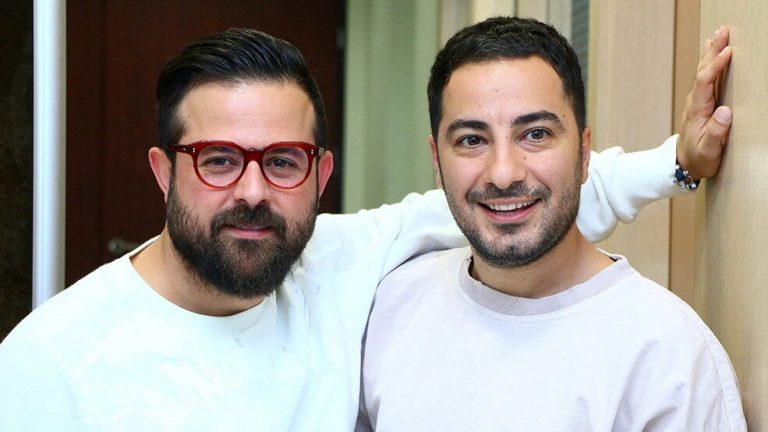 عکس | تصویر جدید هومن سیدی در کنار نوید محمدزاده و همسرش فرشته حسینی
