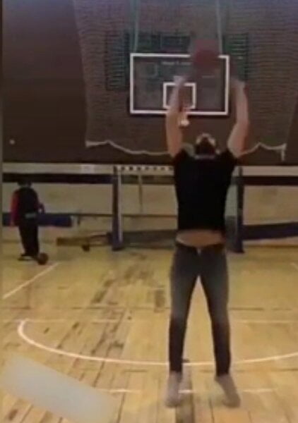 حرکت فوقالعاده سعید معروف/عکس