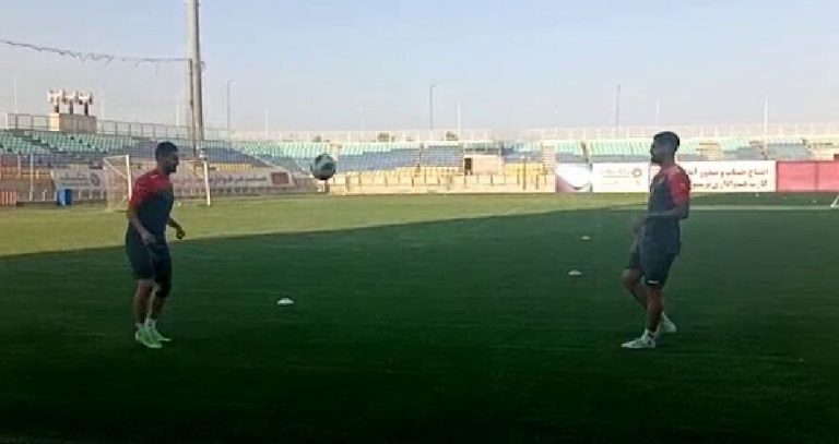 ویدیو| تصاویر حضور دو خرید جدید پرسپولیس در تمرین امروز