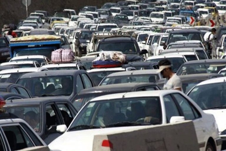ببینید | ترافیک در ورودی جاده کرج – چالوس