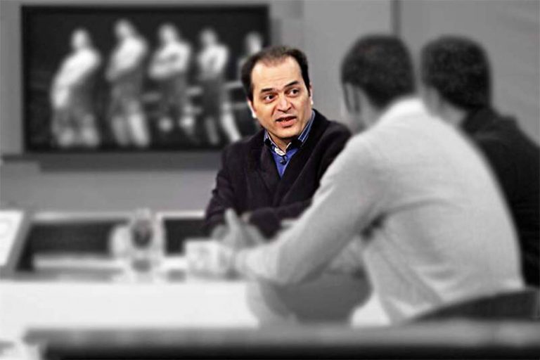 ببینید | شوخی پیمان یوسفی با گزارشگر کاراته به همراه خندههای جالبش