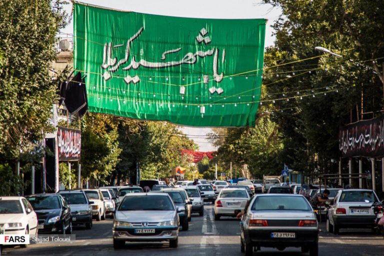 تصاویر | تهران رنگ عزای حسین (ع) گرفت