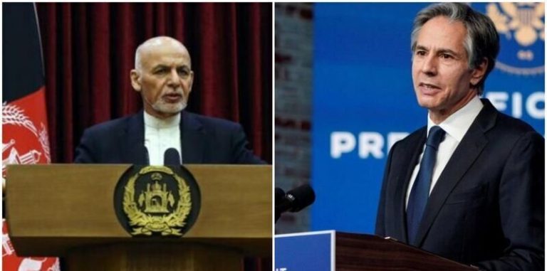 وزیر خارجه و رئیس پنتاگون به اشرف غنی دستور استعفا دادهاند