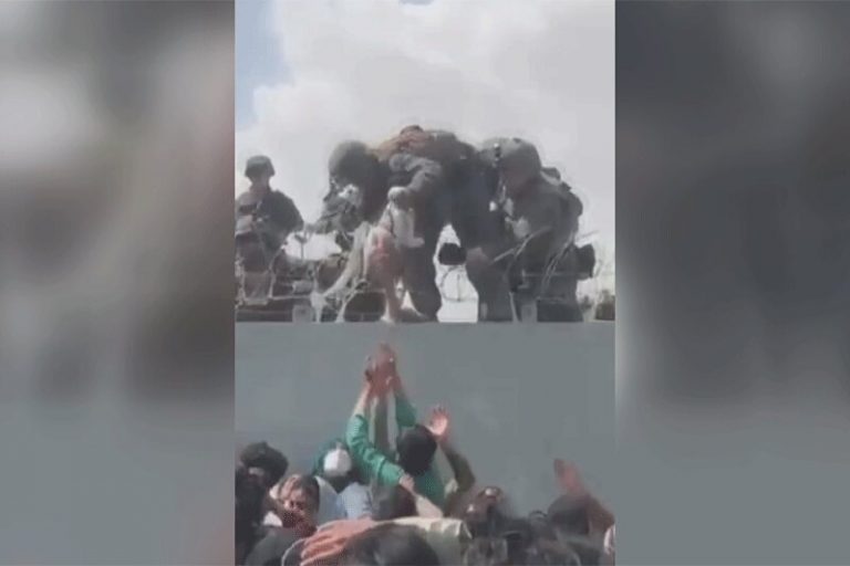 ببینید | دردناکترین صحنه از افغانستان