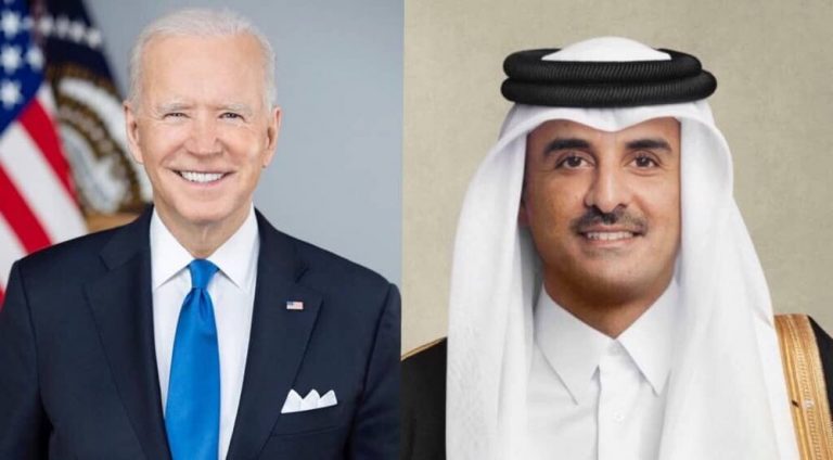 بایدن از حمایت سخاوتمندانه امیر قطر قدردانی کرد