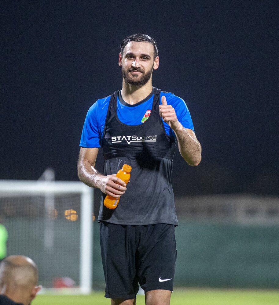 روحیه بالای نوراللهی در امارات/عکس