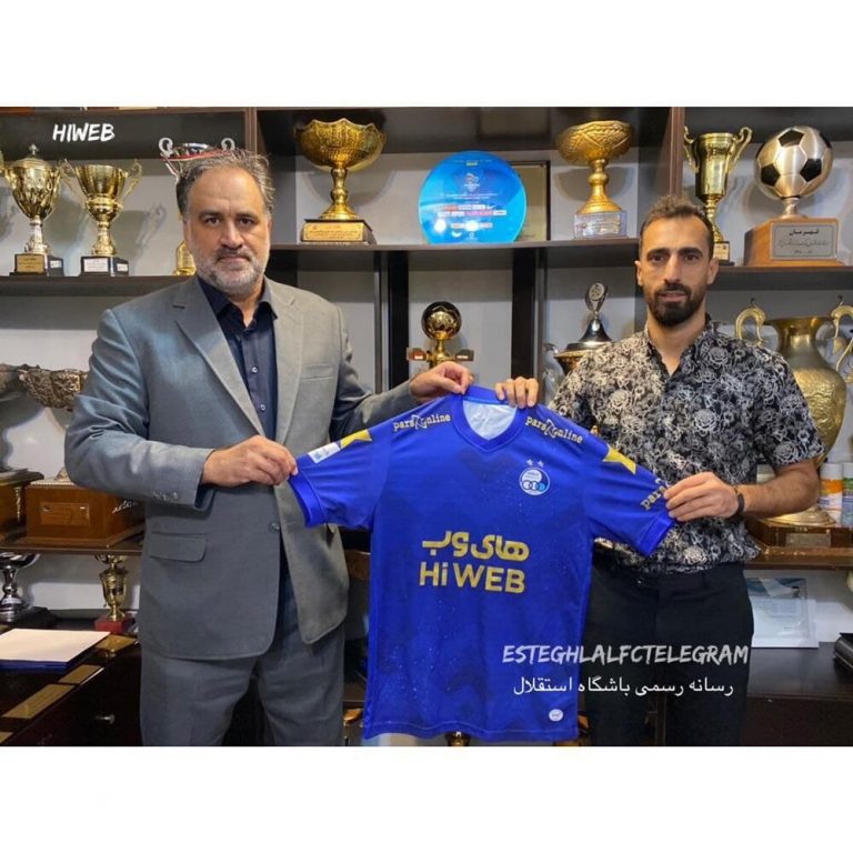 قاسمی نژاد با استقلال استارت زد/عکس