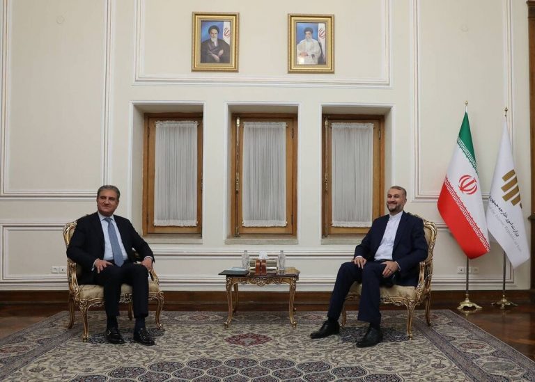 گزارش توئیتری امیرعبداللهیان از دیدار با همتای پاکستانی