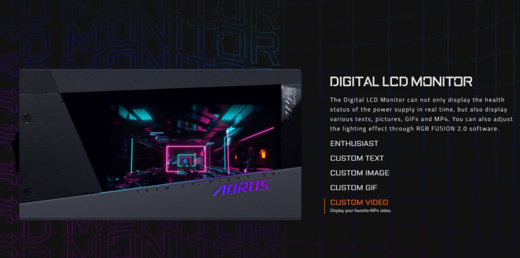 منبع تغذیه AORUS P1200W