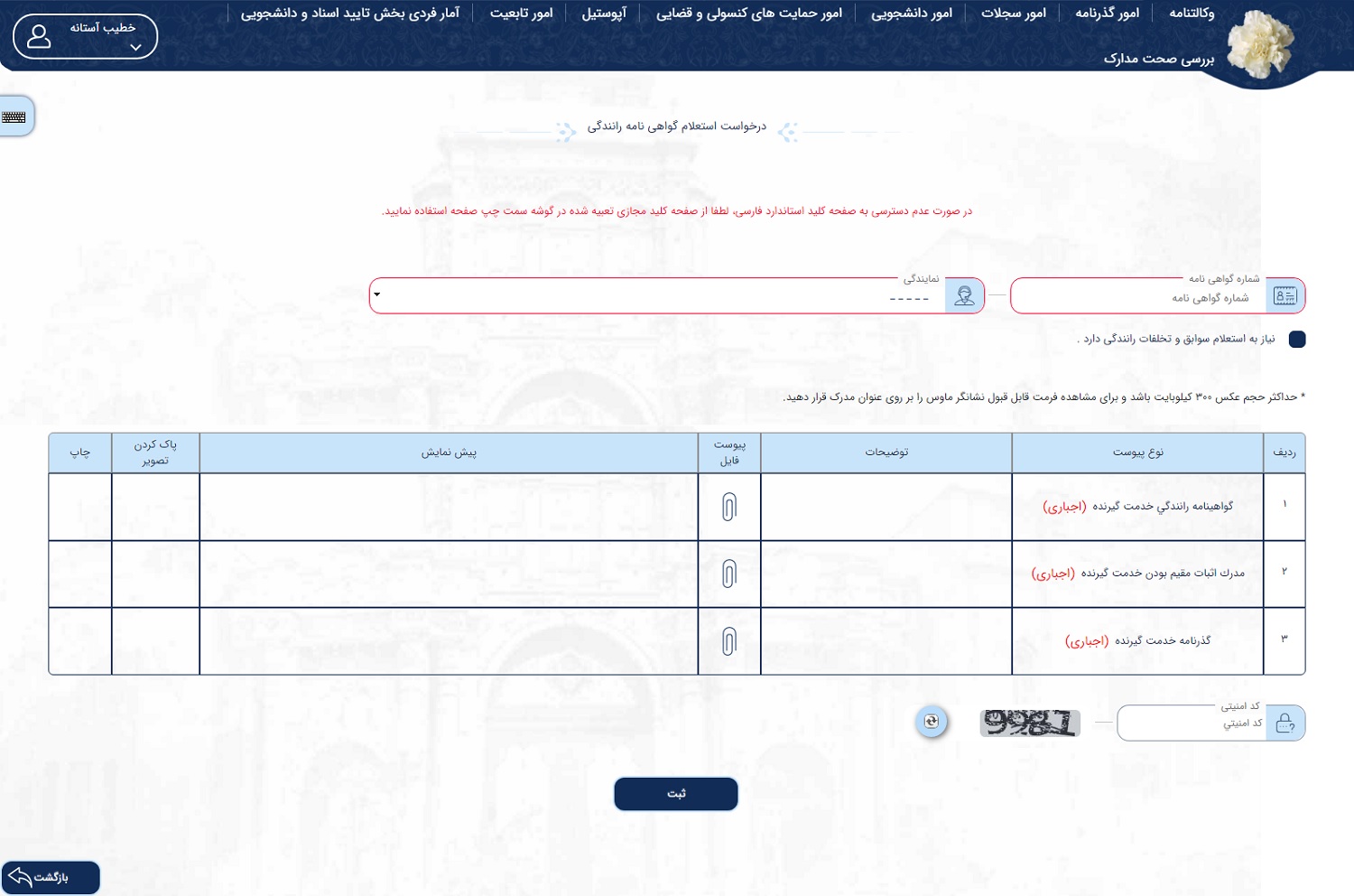 خدمات کنسولی میخک