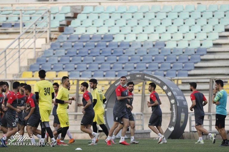 فریاد سیدجلال بر سر برخی بازیکنان پرسپولیس در تمرین امروز