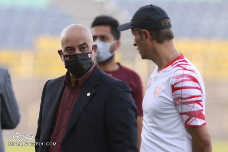 درخواست فوری و ویژه گل محمدی از سرپرست پرسپولیس