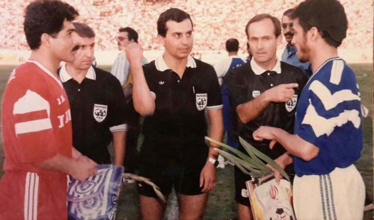 عکس تاریخی اولین رویارویی پرسپولیس و الهلال در تهران/ حضور ۱۰۰ هزار تماشاگر