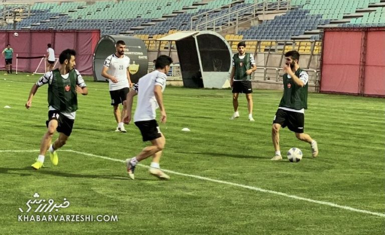 یار خارجی با پرسپولیسیها تمرین کرد/ شجاعی و کمال اختصاصی کار کردند
