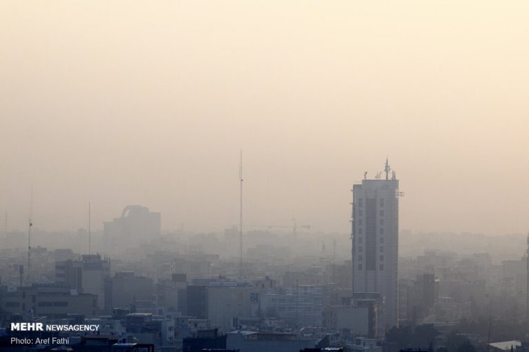 آلودگی هوای تهران در تابستان با ذرات کمتر از ۱۰ میکرون