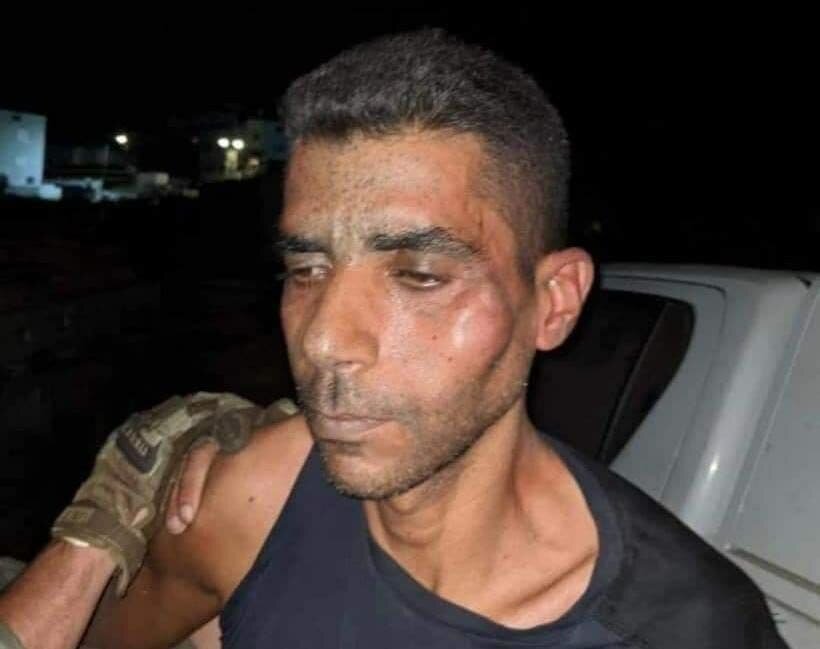 زندانی فراری فلسطینی لحظه دستگیری شکنجه شده است/عکس