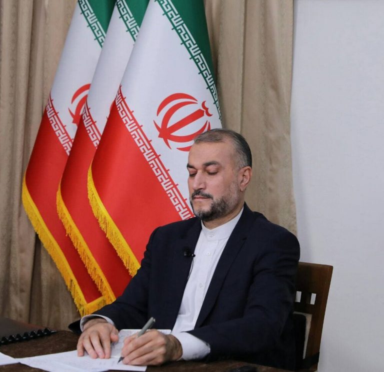 توئیت امیرعبداللهیان پس از عضویت ایران در شانگهای