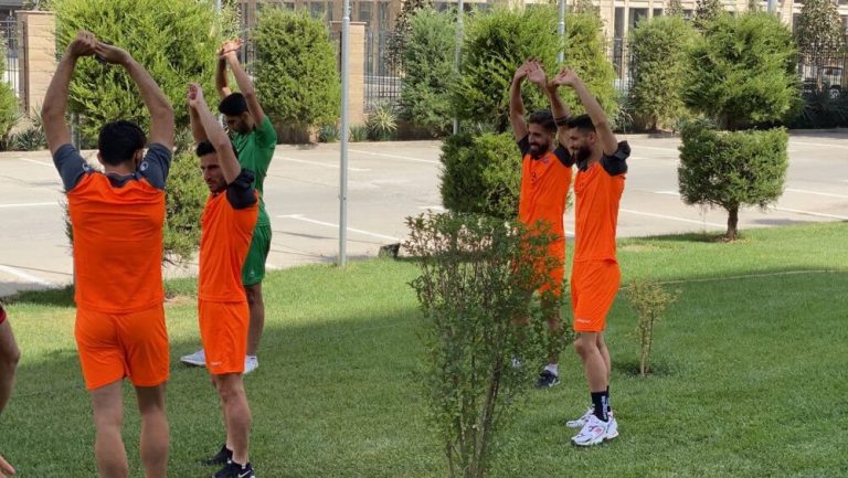 تمرین سبک پرسپولیسیها در هتل