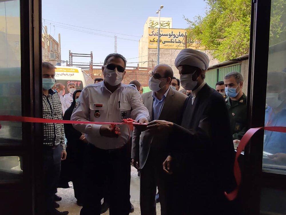 راه‌اندازی نخستین مرکز شبانه‌روزی تزریق واکسن کرونا در خرمشهر
