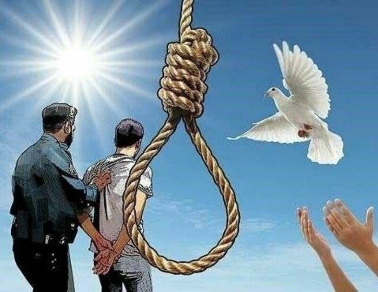 بخشش جوان۲۳ ساله پای چوبه دار