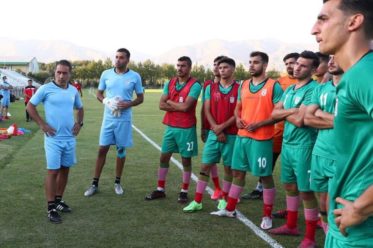 اولین جلسه تمرین تیم امید با سرمربیگری مهدویکیا