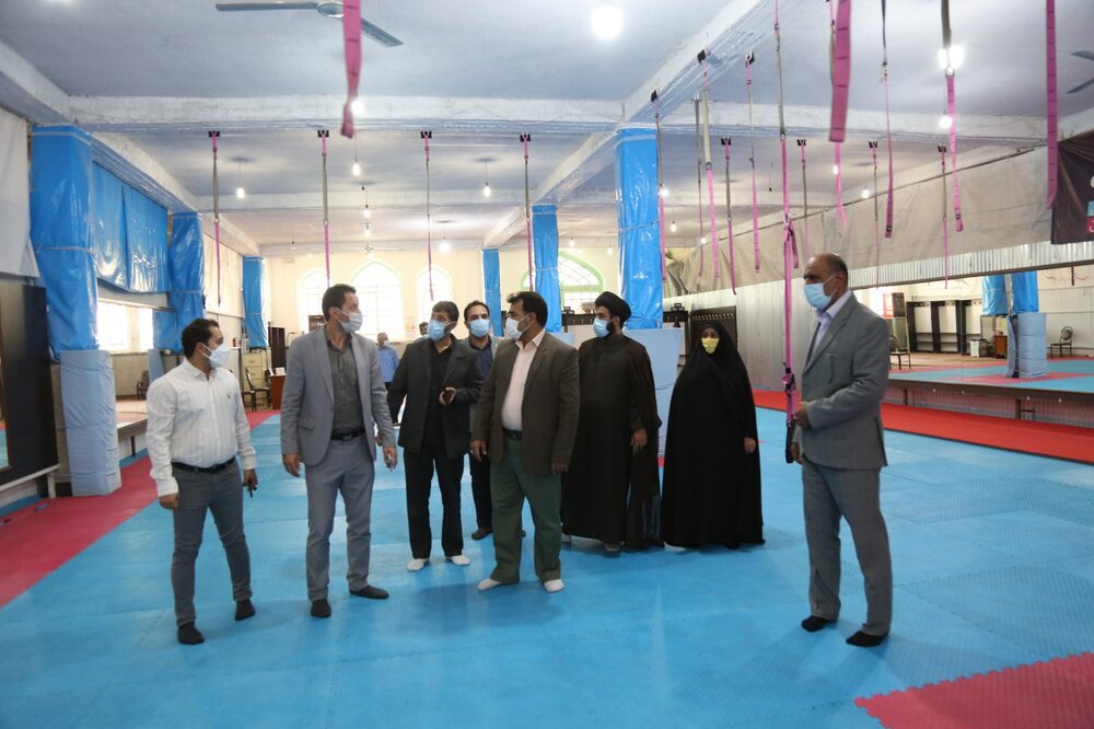 بازدید اعضای شورای شهر از پروژه های عمرانی سازمان فرهنگی شهرداری یزد
