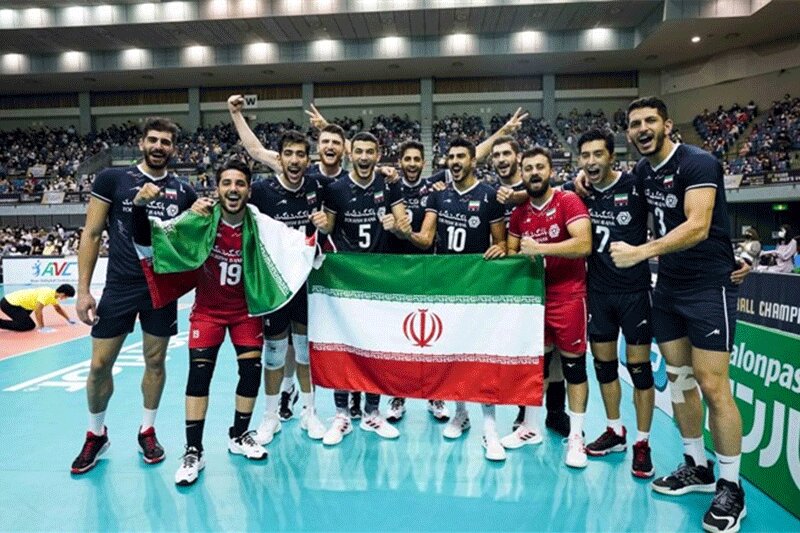 ببینید | ویدیویی جدید از شادی جالب والیبالیست‌ها ایران پس از قهرمانی آسیا