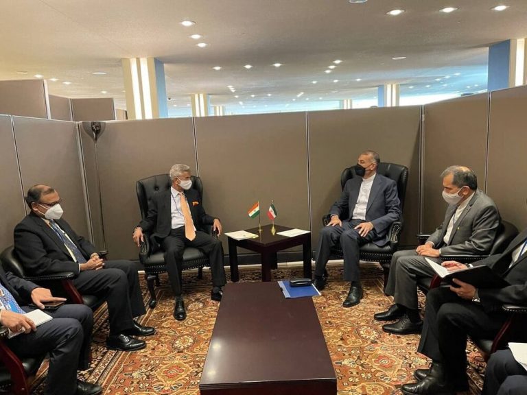 امیرعبداللهیان با وزیرخارجه هند دیدار کرد